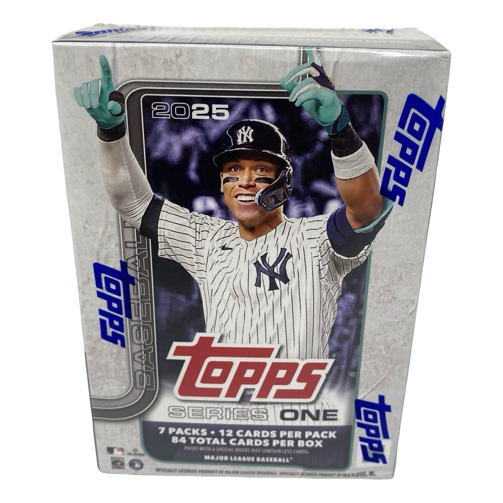 2025 Topps Series 1 MLB Baseball Value Blaster Box 7 Packs 84 Cards NEW Sealed